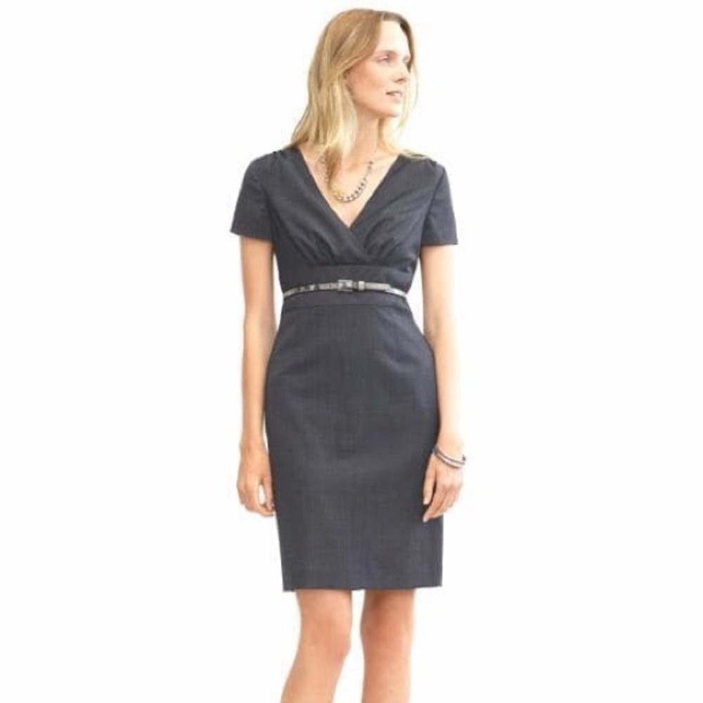 Banana Republic textured sheath dress - Size 0